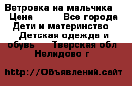 Ветровка на мальчика  › Цена ­ 500 - Все города Дети и материнство » Детская одежда и обувь   . Тверская обл.,Нелидово г.